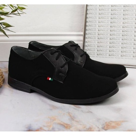Zapatos para comunión Kornecki Jr KOR6120A negro 2 Zapatos para comunión Kornecki Jr KOR6120A negro 2