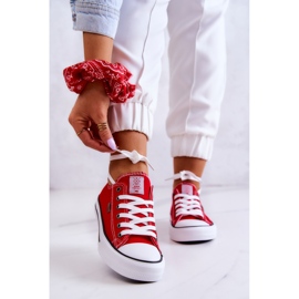 Zapatillas Clásicas Mujer Cross Jeans JJ2R4010C Rojo 3