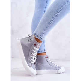 Zapatillas Altas Mujer Cross Jeans JJ2R4057C Gris 5