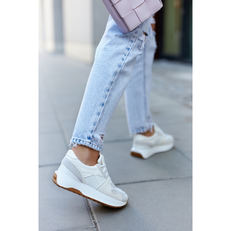 FG2 Deportiva Coryse Atadas Blanco-Gris 1 FG2 Deportiva Coryse Atadas Blanco-Gris 1