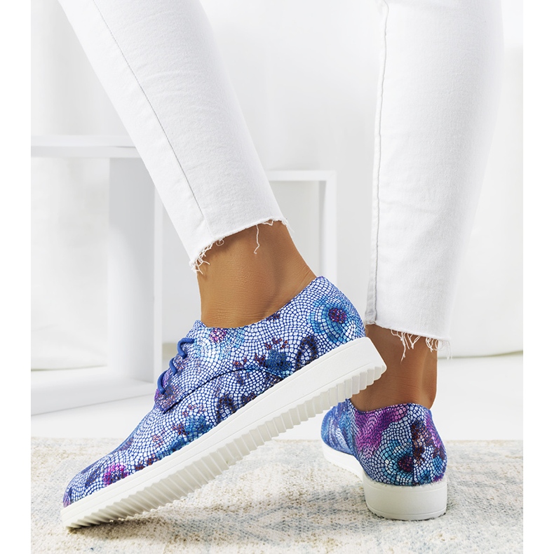 Zapatos azules de mujer de Barrow 1 Zapatos azules de mujer de Barrow 1