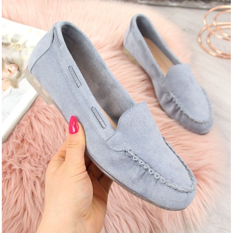 Mocasín ante Sergio Leone W SK254F azul 1