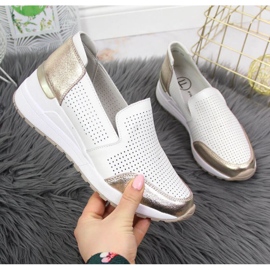 Deportivas de piel calada Filippo W PAW333B blanco 1