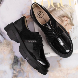 Zapatos de piel Filippo W PAW338 negro 3