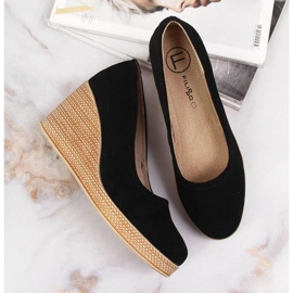 Bombas en la cuña Filippo W PAW339B negro 3