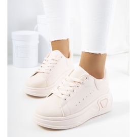 Deportivas mujer Creda rosa rosado 2