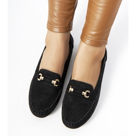 Mocasines negros de mujer de Imogen 1