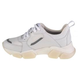 Zapatos casuales de mujer 4F H4L-OBDL254-10S blanco 2