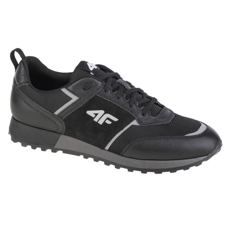 Zapatos casuales de hombre 4F H4L-OBML258-21S negro 1