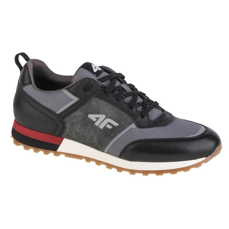 Zapatos casuales de hombre 4F H4L-OBML258-25S negro 1