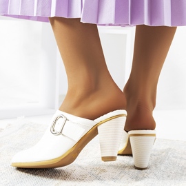 Tacones blancos Gralow 2