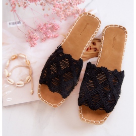 Pantuflas Polly Light de mujer de color negro 5