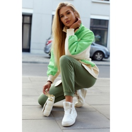 FG2 Deportivas Altas de Mujer Blancas y Beige Megithoe blanco 1 FG2 Deportivas Altas de Mujer Blancas y Beige Megithoe blanco 1