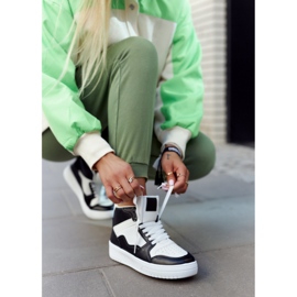 FG2 Deportivas Altas de Mujer Blancas y Negras Megithoe blanco negro 1 FG2 Deportivas Altas de Mujer Blancas y Negras Megithoe blanco negro 1