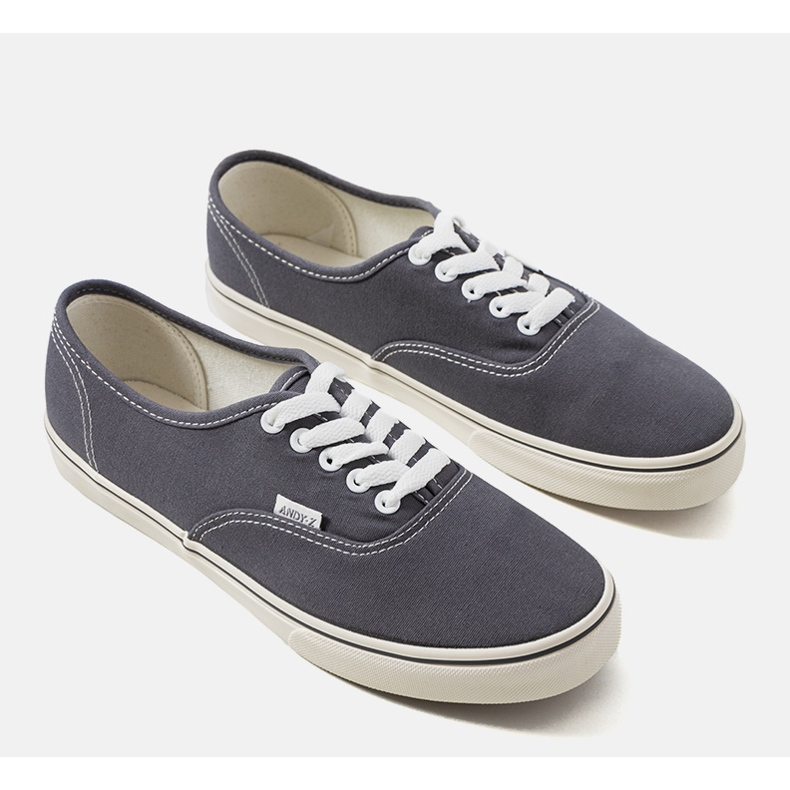 Deportivas hombre lino grafito gris 1 Deportivas hombre lino grafito gris 1