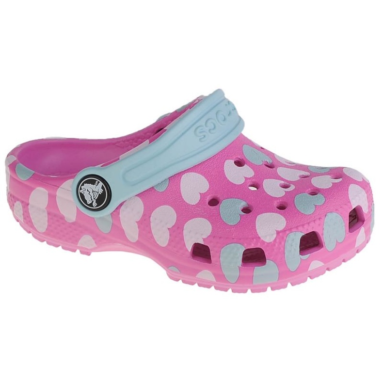 Zuecos Crocs Classic Easy Icon K Jr 207592-6SX rosado 1