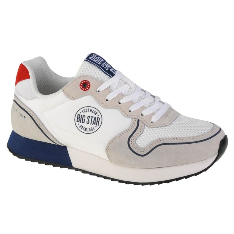 Zapatos Big Star W JJ274280 blanco gris 1