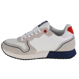 Zapatos Big Star W JJ274280 blanco gris 2