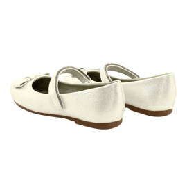 Miss Bailarinas de niñas con arco plateado plata 5 Miss Bailarinas de niñas con arco plateado plata 5