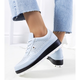 Zapatillas caladas azules de Assels 2