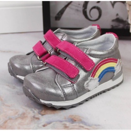 Zapatos velcros Kornecki Jr KOR6775A plata 2