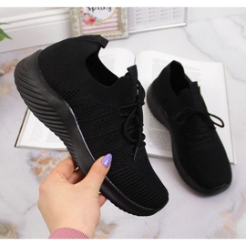 Zapatillas deportivas negras slip on Filippo W PAW341 negro 1