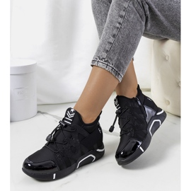 Zapatillas negras de mujer de Jarvis. negro 1