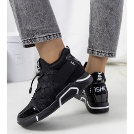 Zapatillas negras de mujer de Jarvis. negro 2