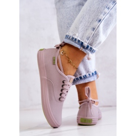 Zapatillas Mujer Ligeras Big Star JJ274264 Gris rosado 5