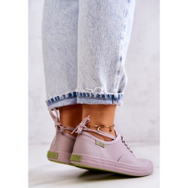 Zapatillas Mujer Ligeras Big Star JJ274264 Gris rosado 4