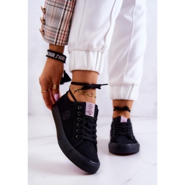 Deportivas mujer material Cross Jeans JJ2R4049C Negro 1