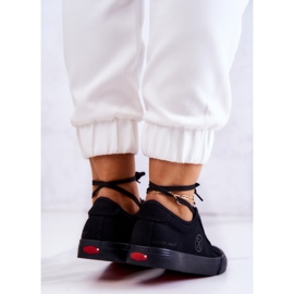 Deportivas mujer material Cross Jeans JJ2R4049C Negro 5