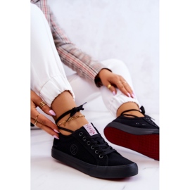 Deportivas mujer material Cross Jeans JJ2R4049C Negro 8