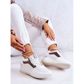 Zapatillas Mujer On Wedge Cross Jeans JJ2R4028C Blanco 7