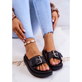 Zapatillas Clásicas Con Hebilla Big Star JJ274A307 Negro 4