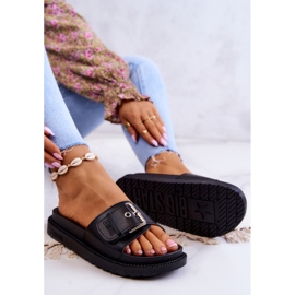 Zapatillas Clásicas Con Hebilla Big Star JJ274A307 Negro 5