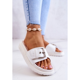 Zapatillas Clásicas Con Hebilla Big Star JJ274A309 Blanco 1