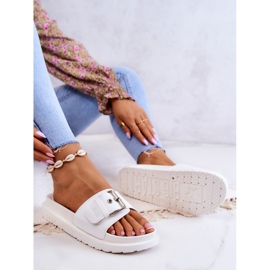 Zapatillas Clásicas Con Hebilla Big Star JJ274A309 Blanco 5