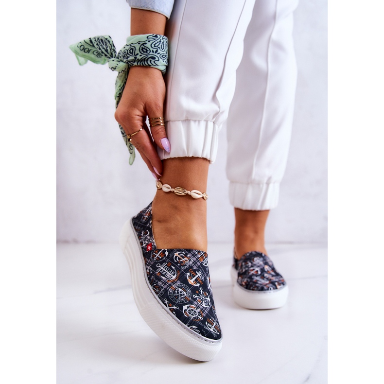 Zapatillas Mujer Slip On Memory Foam Big Star JJ276012 Negro 1 Zapatillas Mujer Slip On Memory Foam Big Star JJ276012 Negro 1