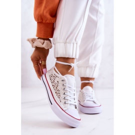 Deportivas caladas Venture de mujer de color blanco 1 Deportivas caladas Venture de mujer de color blanco 1