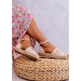 FE1 Alpargatas Con Adorno Nells Beige Claro 7