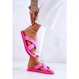 Pantuflas mujer espuma Big Star JJ274A520 Rosa rosado 3
