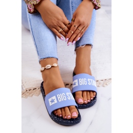Pantuflas Mujer Big Star JJ274A526 Azul 3