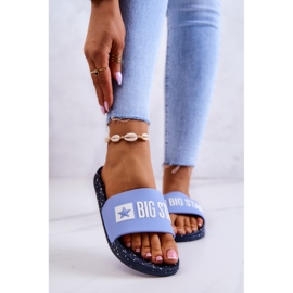 Pantuflas Mujer Big Star JJ274A526 Azul 6