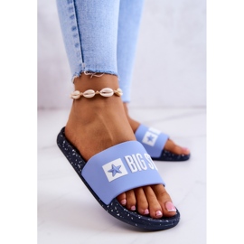 Pantuflas Mujer Big Star JJ274A526 Azul 7