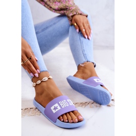 Pantuflas Mujer Big Star JJ274A525 Violeta-Azul 5