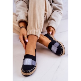 Alpargatas Mujer Slip Big Star JJ274963 Negro 5