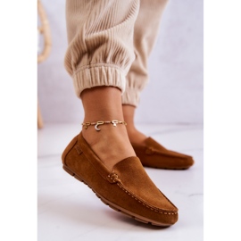 Mocasines Mujer Ante Big Star JJ274660 Camel marrón 1