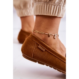 Mocasines Mujer Ante Big Star JJ274660 Camel marrón 4