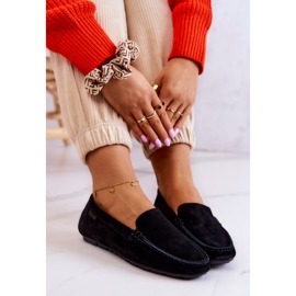 Mocasines Mujer Ante Big Star JJ274654 Negro 4